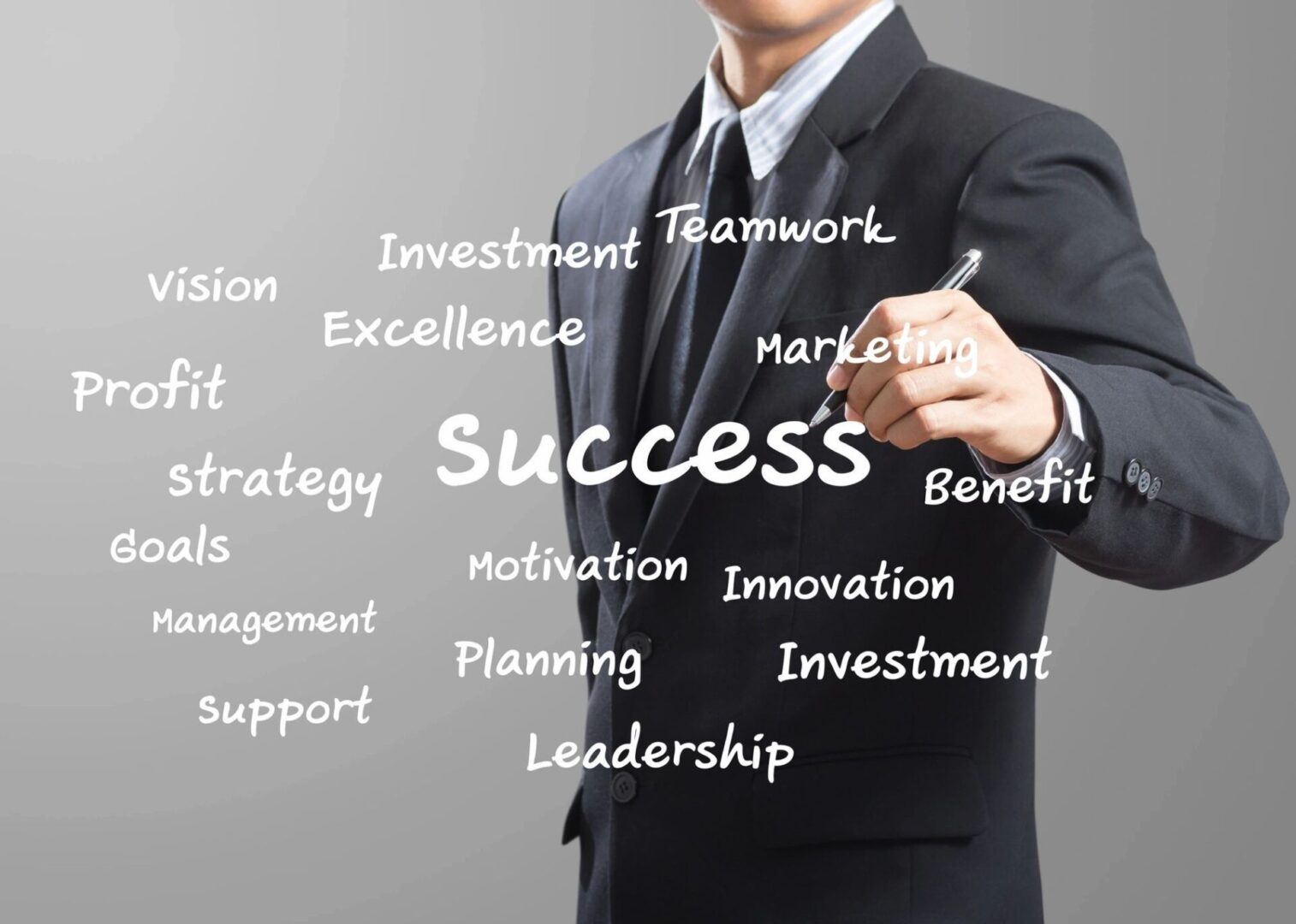 "Tailored Solutions for Success"  page  